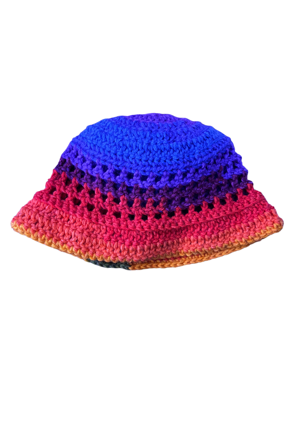 Rainbow bucket hat