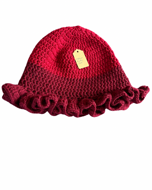 Large Ruffle hat