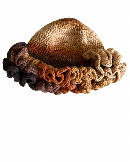 Ruffle hat