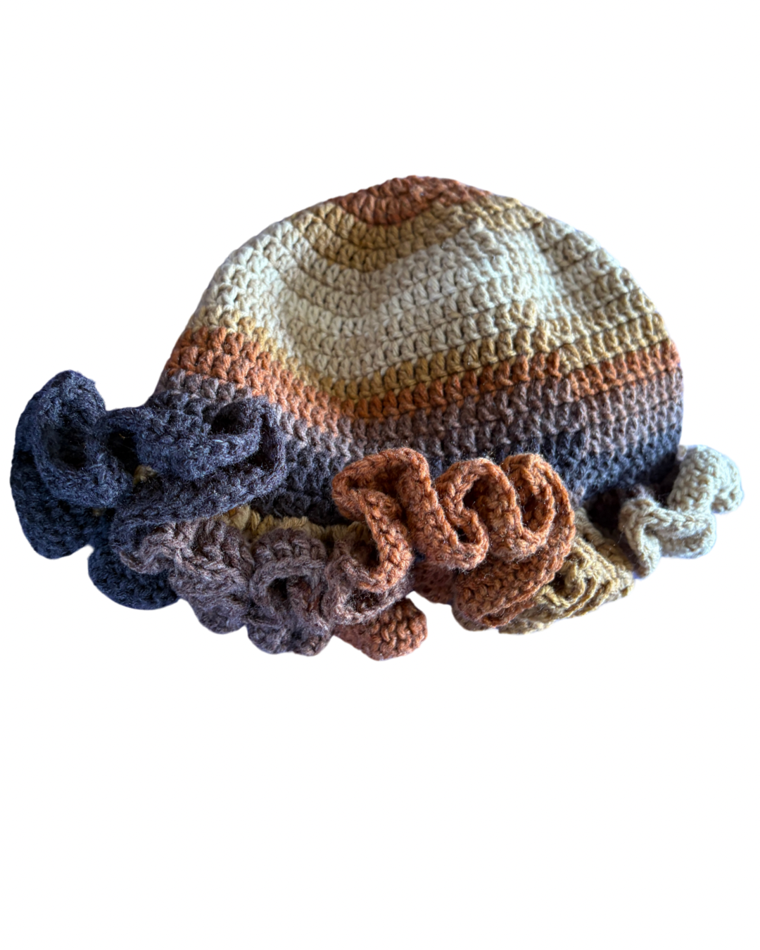 Ruffle hat