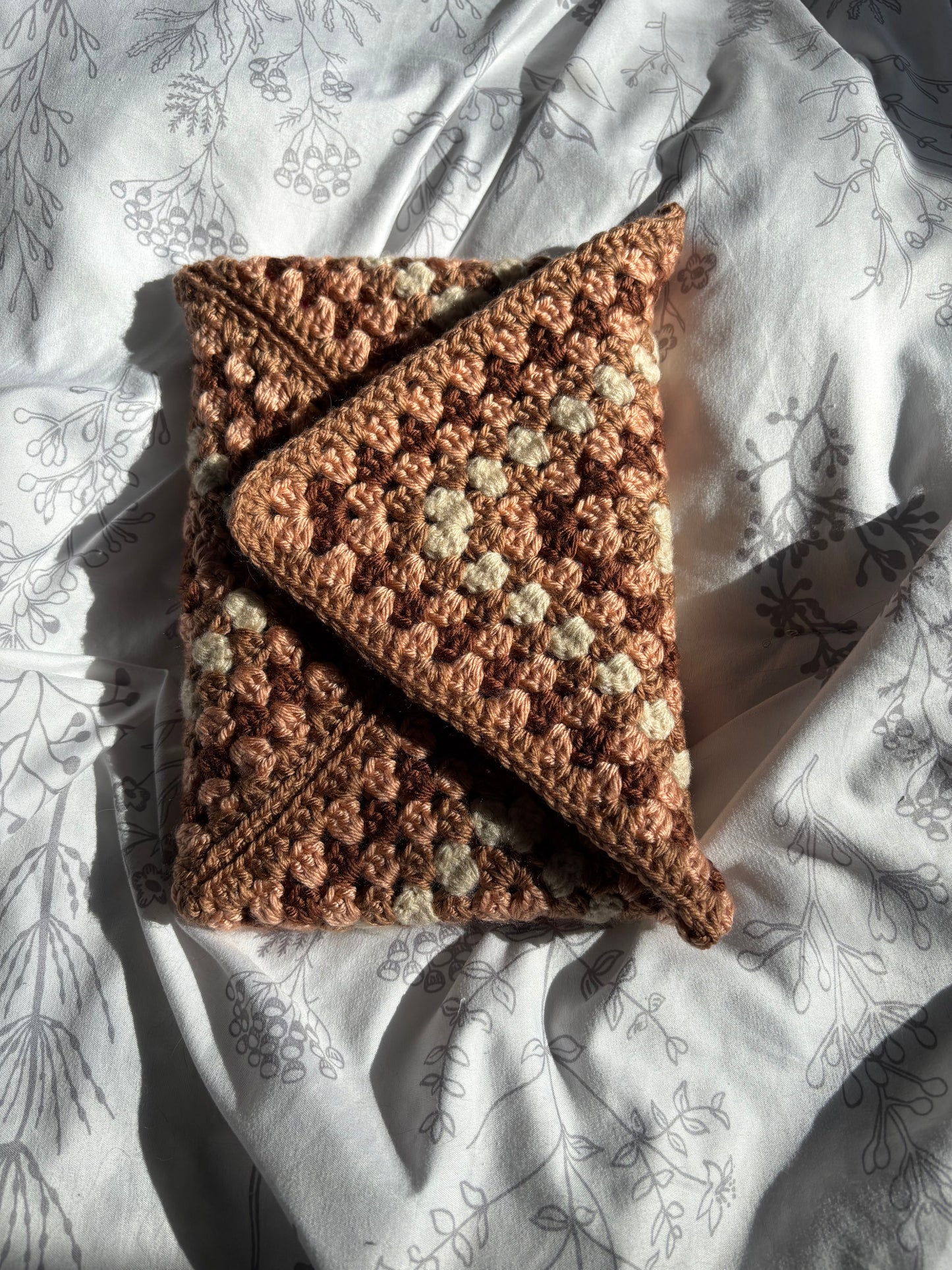 Handmade Crochet Book Sleeve