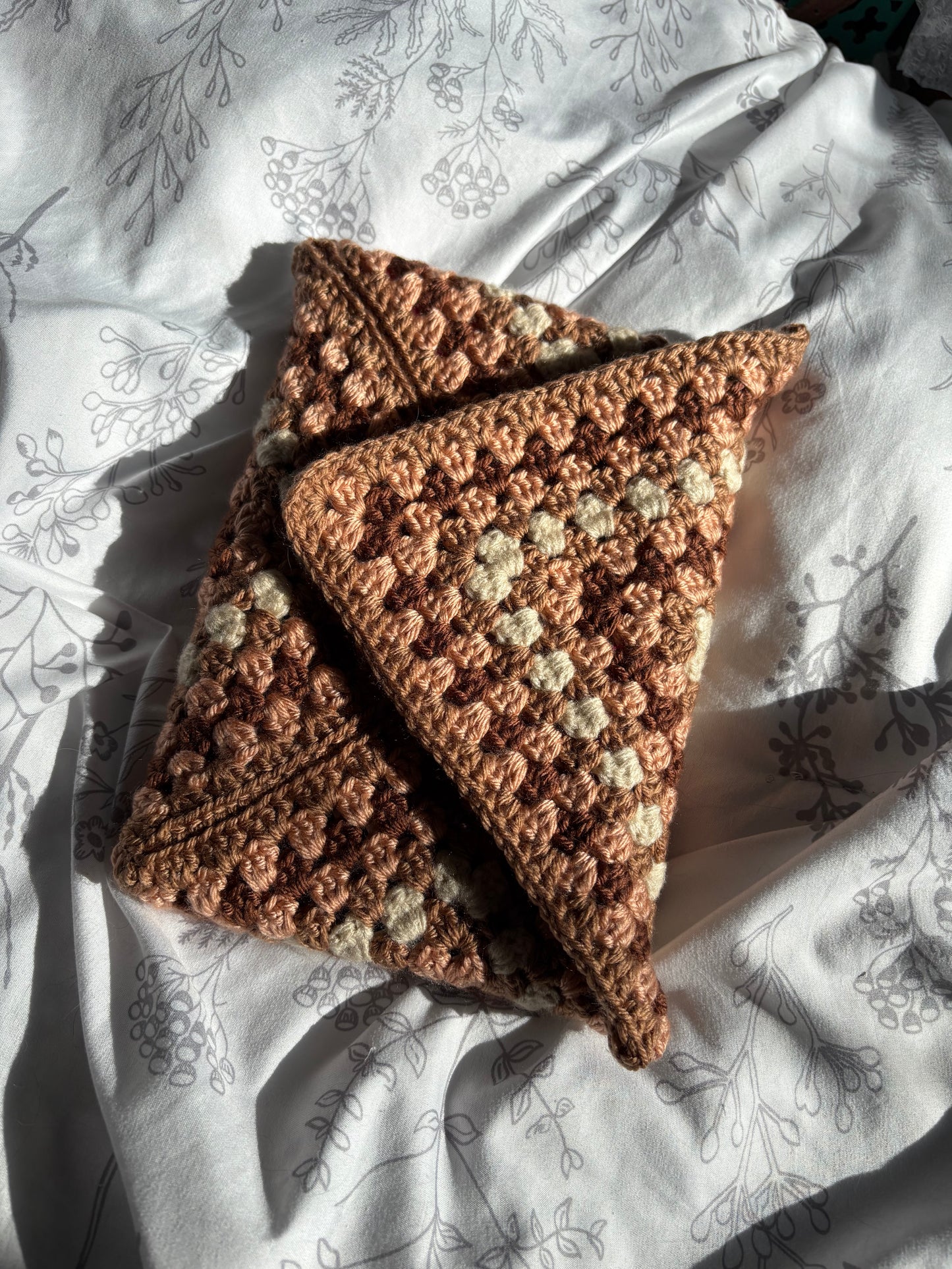 Handmade Crochet Book Sleeve